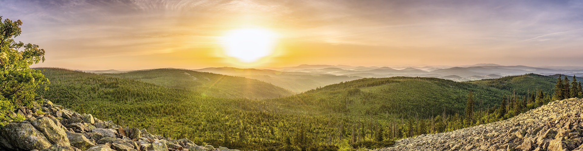 Sonnenaufgang Lusen